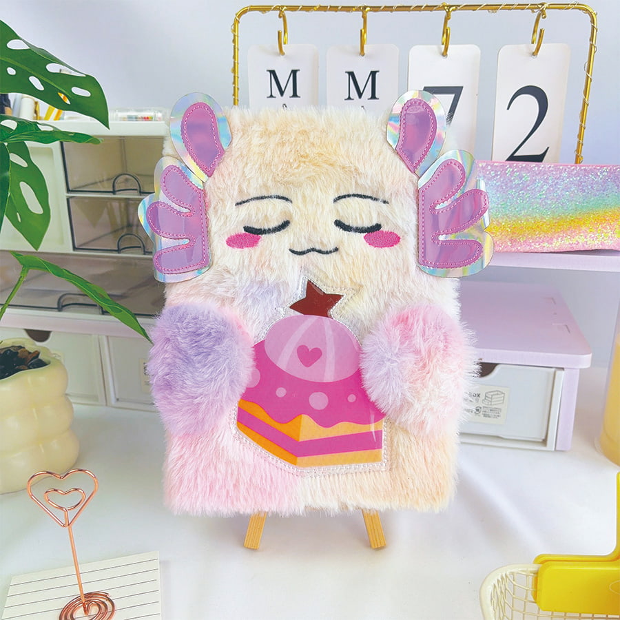 Плюшевый блокнот «Дневник монстра» формата А5